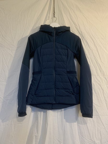 Lululemon Goose Down Navy/Turquoise Puffer Jacket - Great Condition! Carousel 1