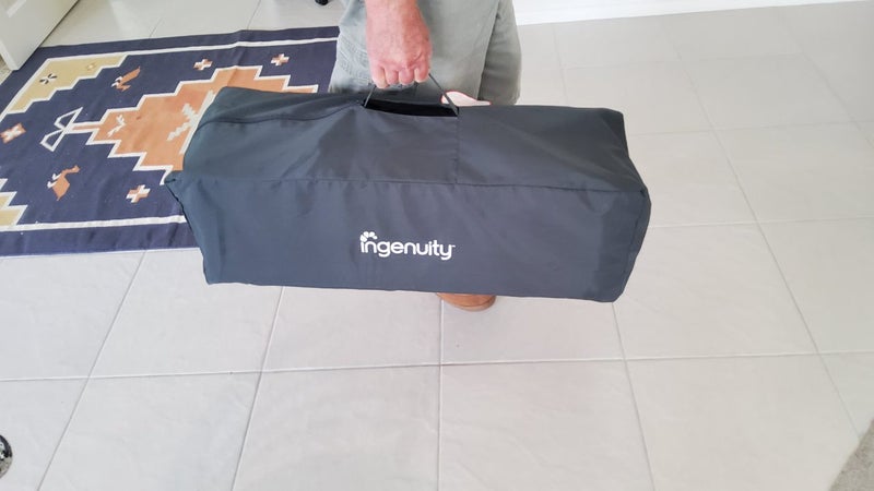 Baby Ingenuity smart and simple travel cot. Carousel 3
