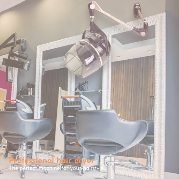 Hanging Hooded Hair Dryer Wall Mounted Bonnet Hood Hairdryer Salon Equipment Carousel 2