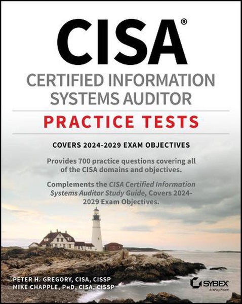 CISA Certified Information Systems Auditor Practice Tests by Mike Chapple - Pape Carousel 1