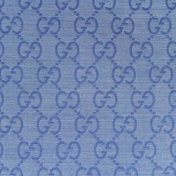 GUCCI Nile Sky Blue Scarf 165904-3G646-4769 Carousel 2