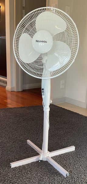 Electric fan. 3 speed. can rotate plus tilt up and down. Buyer to pick up. Carousel 1