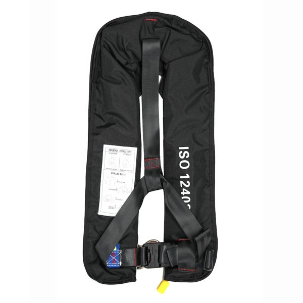 GRAND PACIFIC BLACK LIFEJACKET INFLAT MANUAL 150N Carousel 5