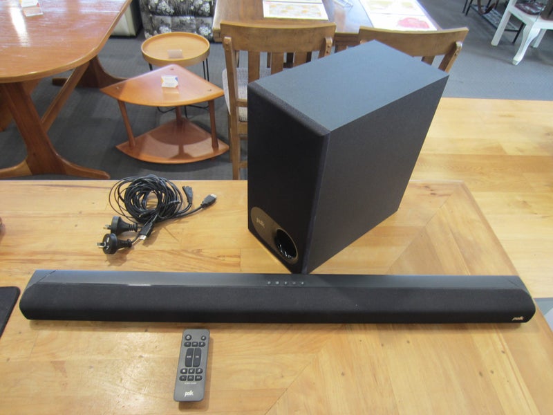 Polk Audio 2.1 Channel Soundbar with Subwoofer - Wireless - Black (Signa S2) Carousel 2