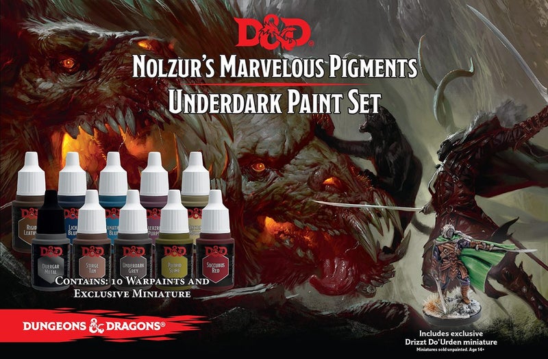 Army Painter - D&D Nolzurs Marvelous Pigments Underdark Paint Set64232059925635110