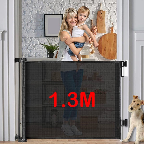 Swing Closed Child Safety Gate Security Door Kids Baby Fence Barrier Carousel 11