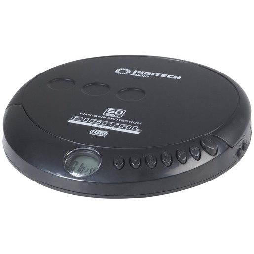Digitech Portable CD Player with 60 sec Anti-Shock GE4085 Carousel 1
