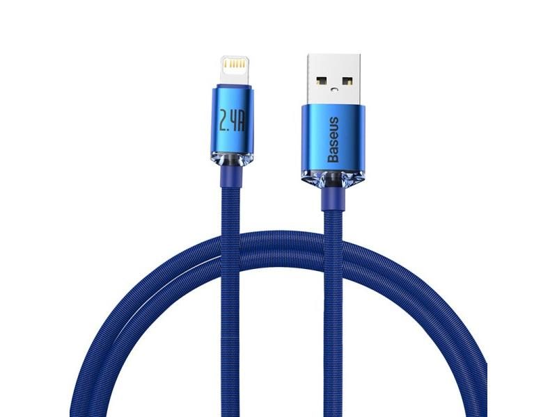 Baseus USB Cable For IPhone 14-11 Pro Xs Max Xr 8 7 Plus 2M 2.4A Fast Charging Carousel 1