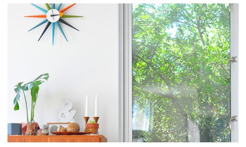 Multi Colour Sunburst Wall Clock64203829132034111