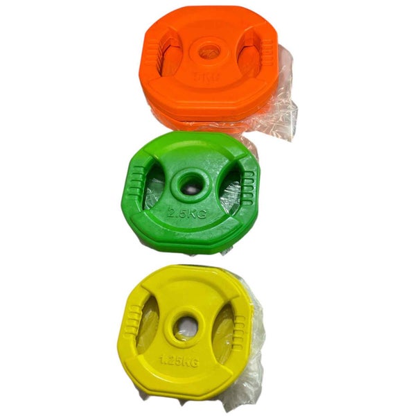 ATMOURTECH WEIGHT SET 18 KG BARBUR SET (ONLY WEIGHTS) Carousel 1