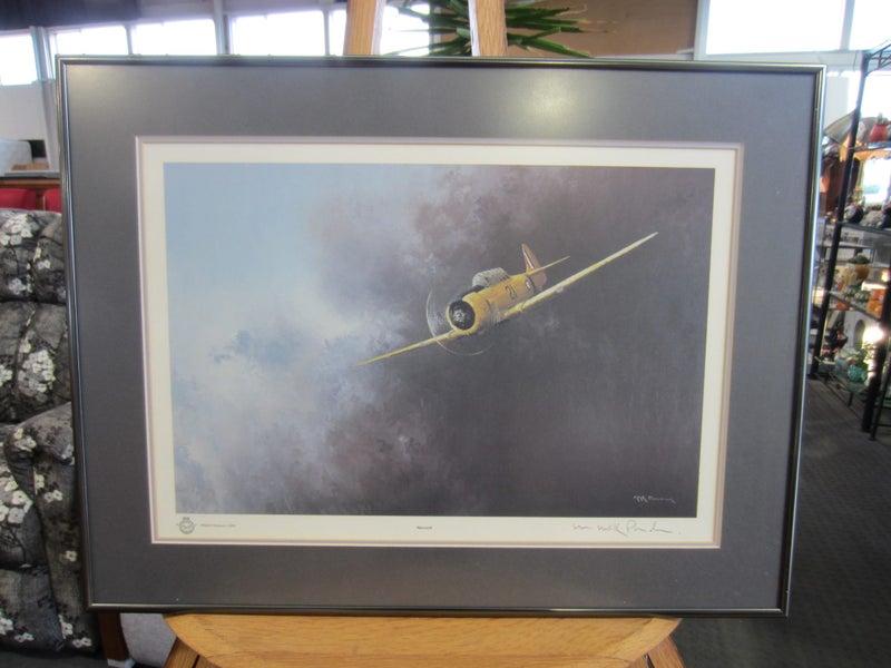 Michael Ponder 'Harvard' Signed Framed Print Carousel 1