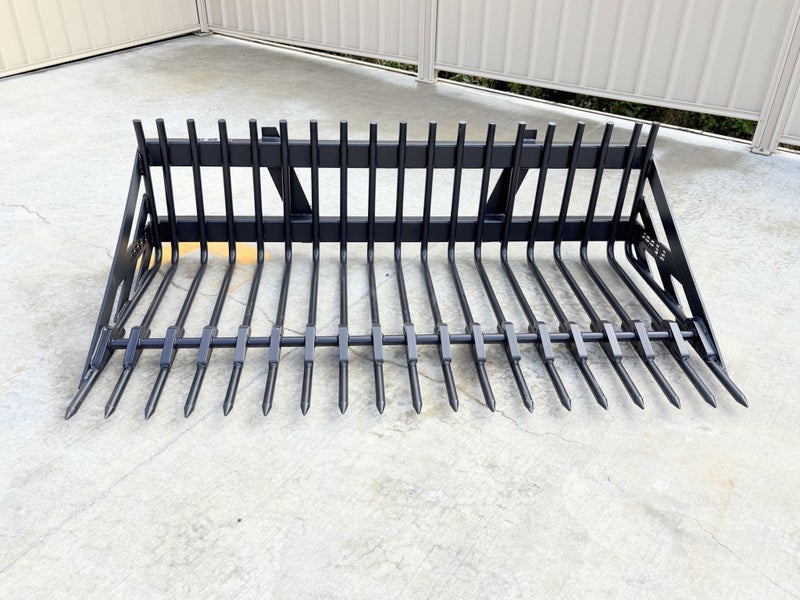 Stone fork Bucket 2m wide EURO Hitch62982323694465111