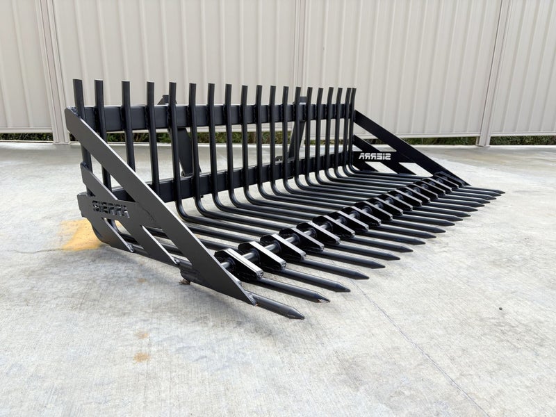 Stone fork Bucket 2m wide EURO Hitch62982323694465113