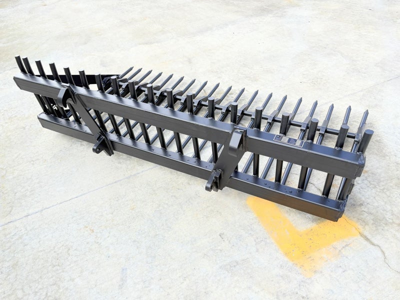 Stone fork Bucket 2m wide EURO Hitch62982323694465114