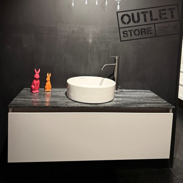 EX-DISPLAY - TERINA X PRO 1200 WALL VANITY 1XDRW - ELESTONE STARLIGHT 12MM Carousel 1