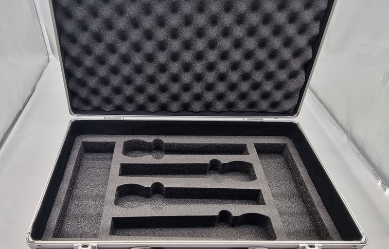 19 inch Aluminum Microphone Carry Case (MC18B) Black62868835098241114
