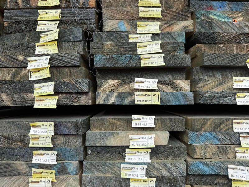 PINE, FENCING, D4S, MERCH, 140 x 18mm, H3.2 TREATED - 793.8m - TBT137162930693048835114