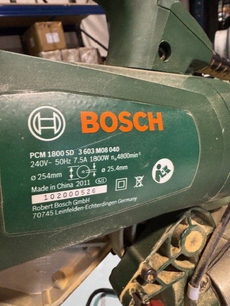Bosch PCM 1800SD Drop Saw Carousel 2