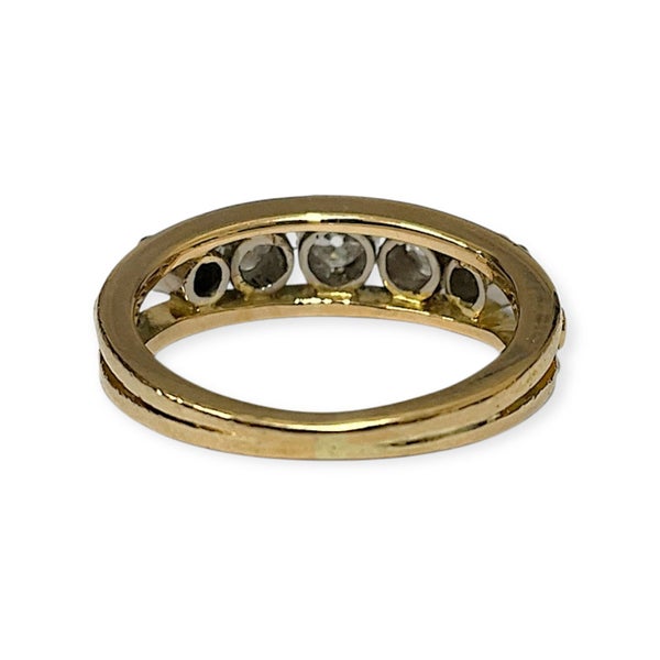 Diamond 0.70ct Ring In 18k Yellow Gold Carousel 5