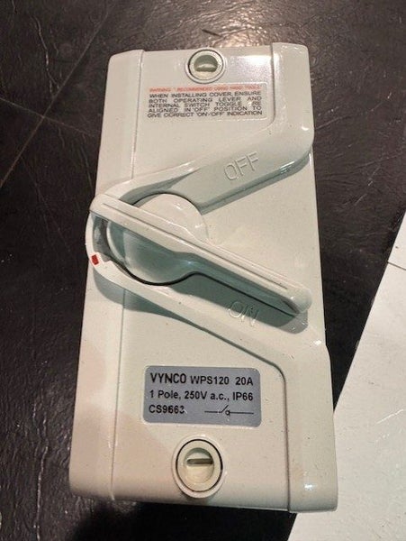 Vynco IP66 Isolater Switch Carousel 1