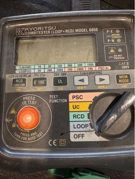 Kyoritsu Combi-tester Carousel 2