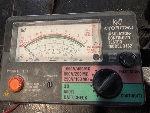 Kyoritsu Insulation Tester Carousel 2