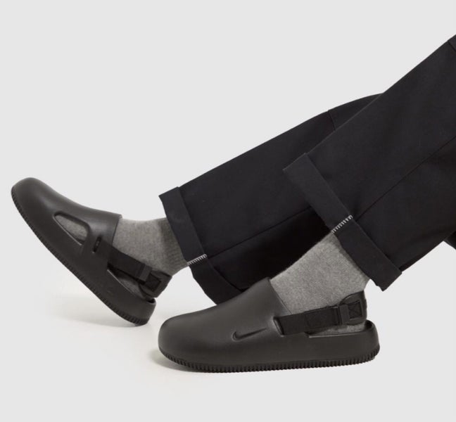 Nike Calm Mules Black Mens Size US9 Womens US10 Carousel 1
