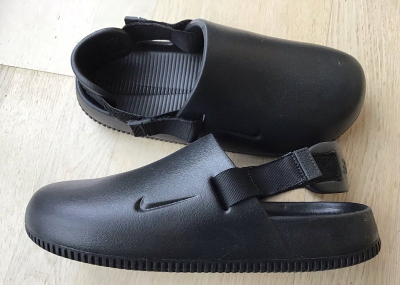 Nike Calm Mules Black Mens Size US9 Womens US10 Carousel 2