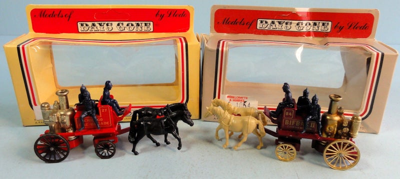 Days Gone Shand Mason Horse Drawn Fire Engine ~ CHICAGO & BIFBAC II (2) Carousel 1