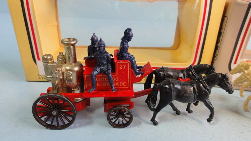 Days Gone Shand Mason Horse Drawn Fire Engine ~ CHICAGO & BIFBAC II (2) Carousel 2
