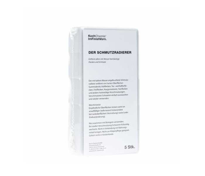 Koch-Chemie Dirt Eraser. Pack of 5 Carousel 1