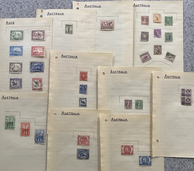 !! pre-1950 British Colonies Stamps !! Carousel 2