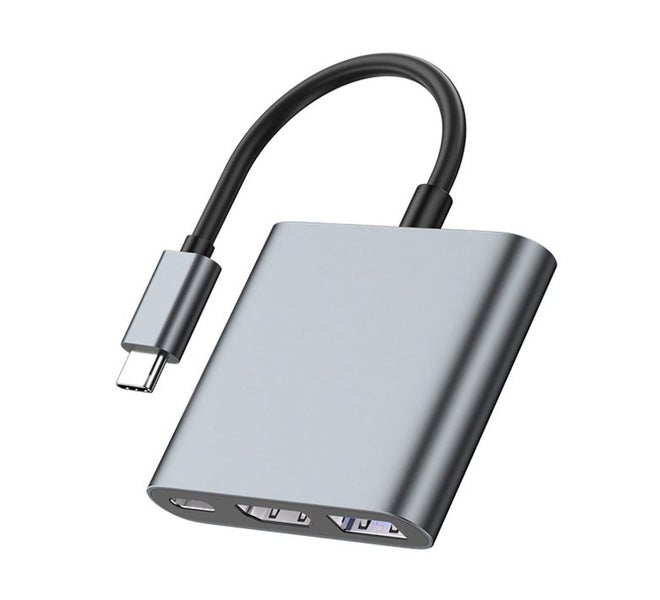 USB 3.1 Converter USB C to HDMI Type C HDMI Adapter 3 in 1 Type C HDMI USB 3.0 Carousel 1