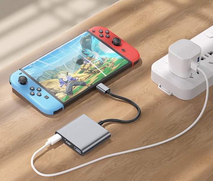 USB 3.1 Converter USB C to HDMI Type C HDMI Adapter 3 in 1 Type C HDMI USB 3.0 Carousel 2