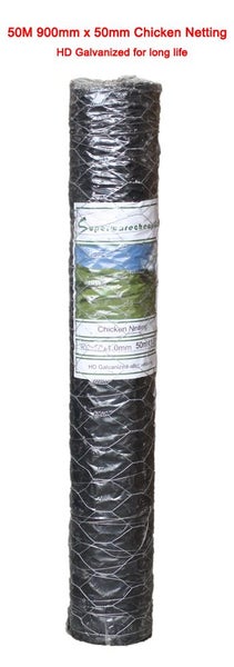 50M Chicken Netting / Chicken Mesh (Hexagonal) 900mm high --- Brand New Carousel 1