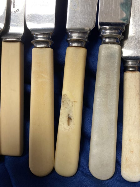10 Random Bone Handled Knives Carousel 2