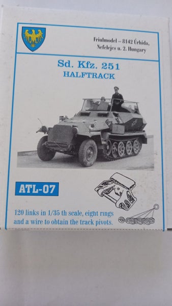 1/35 Friulmodel Sd.Kfz.251 Metal tracks Carousel 1