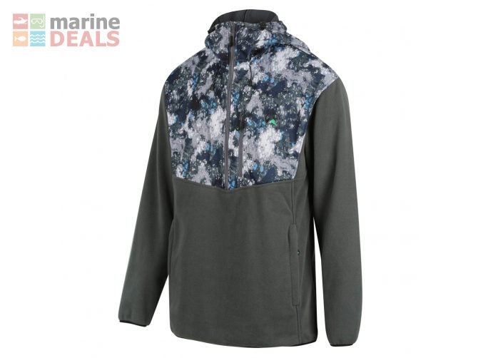Ridgeline Ascent Half Shell Fleece Mens Hoodie Le… Carousel 1