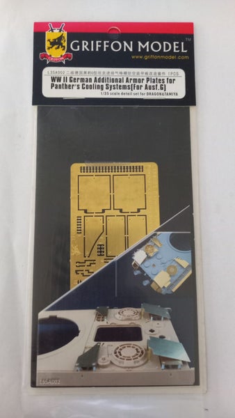 1/35 Griffon Model Panther Cooling System/Armor Plates Carousel 1