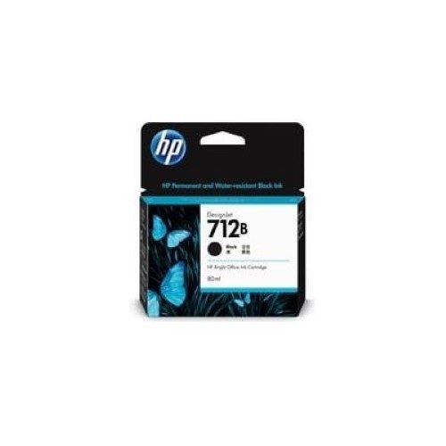 HP 712B 80-ml Black DesignJet Ink Cartridge (3ED29A) Carousel 12