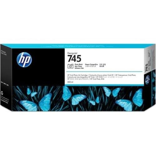 HP INK CARTRIDGE No 745 PhotoBlack 300ml (F9K04A) Carousel 2