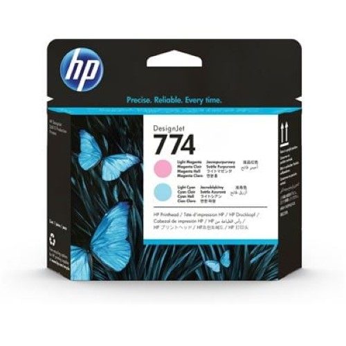 HP 774 Light Magenta/Light Cyan DesignJet Printhead (P2V98A) Carousel 1