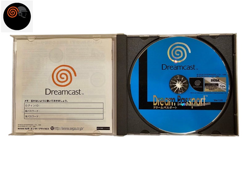 Sega Dreamcast Dream Passport w/ Manual NTSC-J Japan Carousel 1