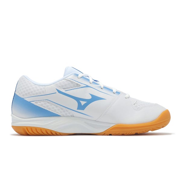Mizuno Cyclone Speed 5 White Blue Gum Men Unisex Volleyball Shoes V1GA2580-58 Carousel 2