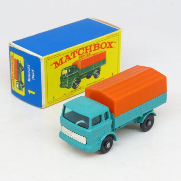Matchbox - 1 Mercedes Truck - Boxed Vintage Lesney Carousel 1