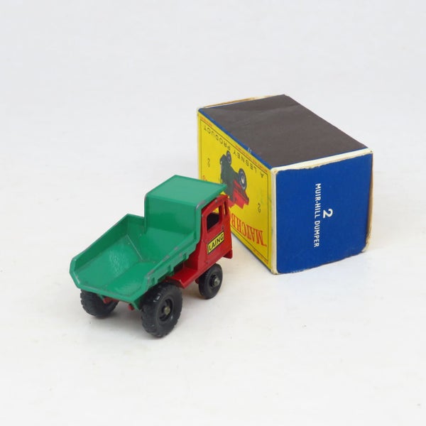 Matchbox - 2 Muir-Hill Dumper - Boxed Vintage Lesney Carousel 2