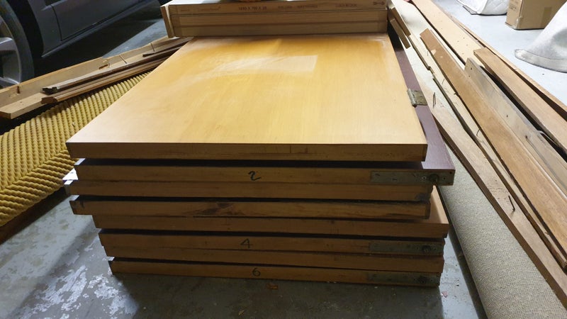 8 Full height rimu doors Carousel 8