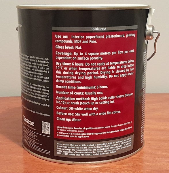 4L Resene Broadwall Surface Prep & Seal Carousel 2