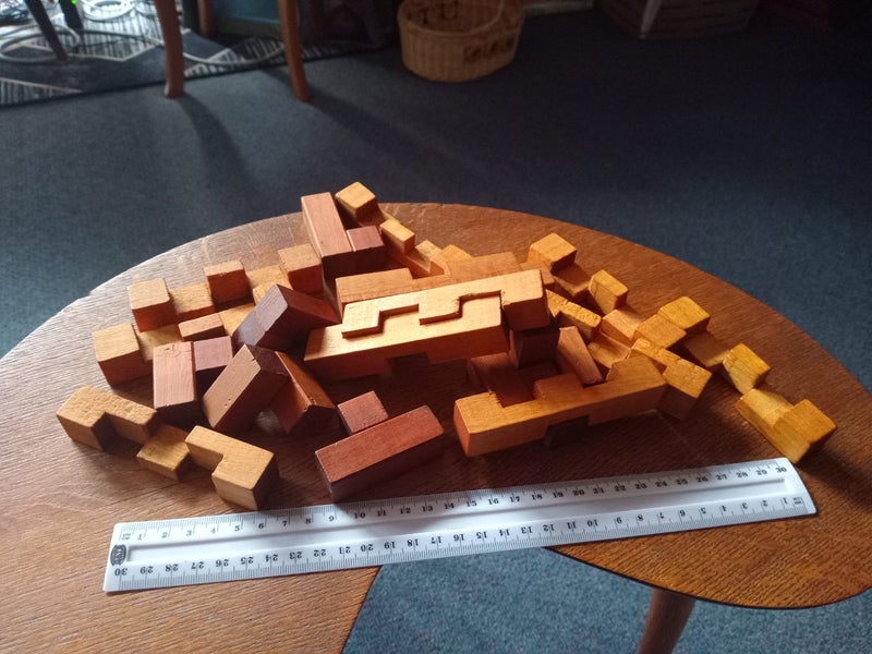 Wooden Puzzle Carousel 2