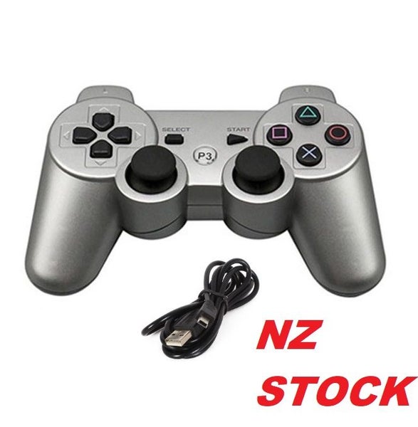 PS3 Wireless Controller ______________ Silver Carousel 1